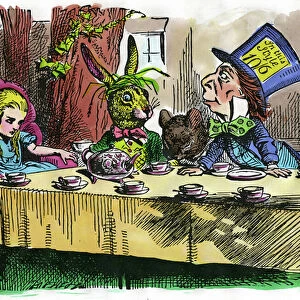 Alice And The Mad Hatter, 1866