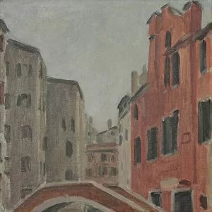 Canal in Venice, c. 1930 (oil on canvas)