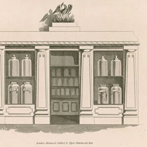 Chemists Shop, Great Russell Street, Bloomsbury (engraving)