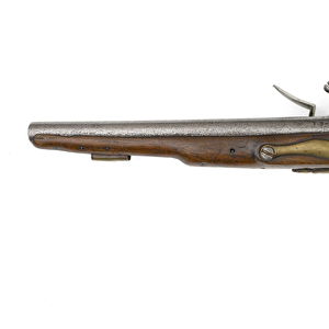 Flintlock. 579 inch pistol owned by Colonel Charles Churchill, 10th Regiment of Dragoons