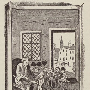 Frontispiece to "The Childs Best Instructor, "1757 (litho)