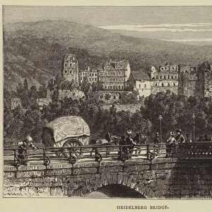 Heidelberg Bridge (engraving)