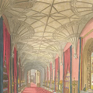 Interior of St. Michaels Gallery, Fonthill Abbey, from