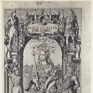 M Drayton, Polyolbion, M Lownes, etc 1612 (b / w photo)