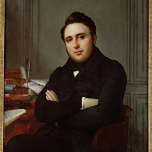 Portrait of Alexandre Auguste Ledru-Rollin (1807-74), 1838 (oil on canvas)