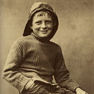 Portrait of a young boy, 1889 (photo)