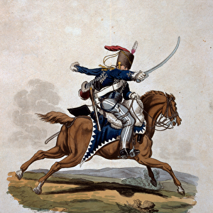 A Private of the 7th, or Queens Own Hussars, from