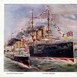 Royal Navy (colour litho)
