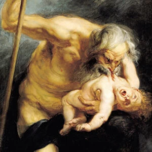 Saturn Devouring his Son, 1636 (oil on canvas)