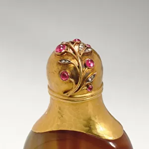Scent bottle, workmasters mark of Erik Kollin, St. Petersburg, c