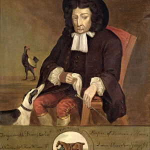 Tregonwell Frampton (1641-1727) Father of the Turf, 1728 (oil on panel)