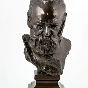 Victor Hugo (bronze cast after the 1886 original) (bronze)