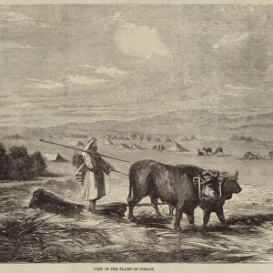 View of the Plains of Jordan (engraving)