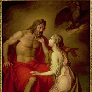Zeus and Thetis, 1769 (oil on canvas)
