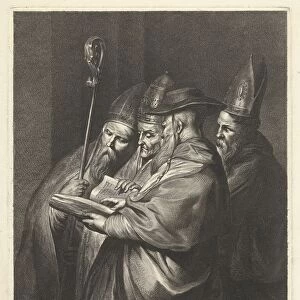 Four Church Fathers Saints Ambrosius Gregorius
