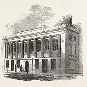 Fareham Institution Hall and Corn Exchange, 1860 Engraving