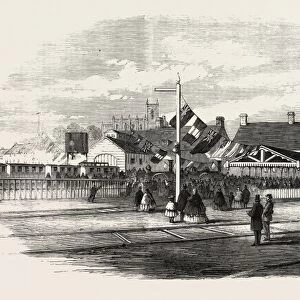Opening of the Exeter and Exmouth Railway: Arrival of the First Train at Exmouth