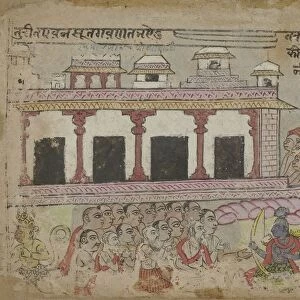 Rama Sita monkey army front palace Murshidabad