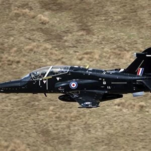 A Hawk T2 jet trainer aircraft of the Royal Air Force