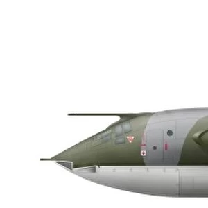 Illustration of a Handley Page Victor K2 aircraft