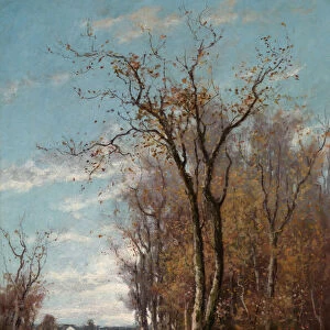 Autumn Landscape, 1886. Creator: Du Bois Fenelon Hasbrouck