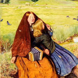 The Blind Girl, 1856. Creator: John Everett Millais