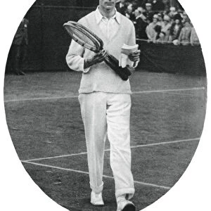 The Duke of York as a competitor in the mens doubles at Wimbledon, 1926, (1937)