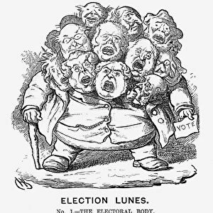Election Lunes, 1865. Artist: Charles Henry Bennett