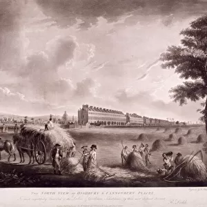 Highbury, Islington, London, 1787. Artist: Robert Pollard