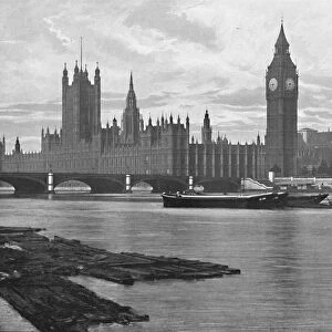 The Houses of Parliament, c1896