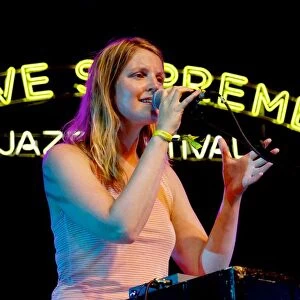 Lauren Kinsella, Love Supreme Jazz Festival, Glynde Place, East Sussex, 2015. Artist