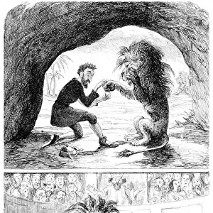 Leo - Androcles and the Lion, 19th century. Artist: George Cruikshank