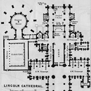 Lincoln Cathedral, c20th Century. Artist: John Bartholomew