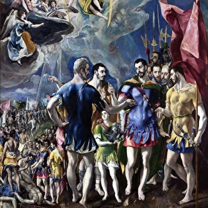 The Martyrdom of Saint Maurice, 1580-1582