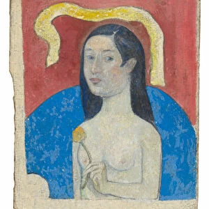 Portrait of the Artists Mother (Eve), 1889 / 90. Creator: Paul Gauguin