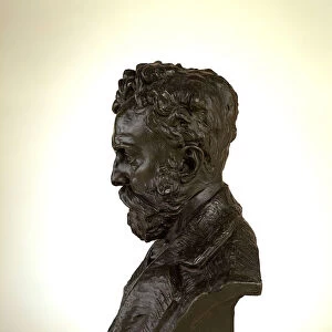 Portrait of Docteur Thiriar, 1872 cast by 1900. Creator: Auguste Rodin