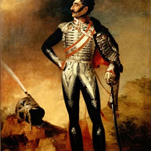 Portrait of Prince Valerian Grigoryevich Madatov (1782-1829), 1824. Artist: Dawe, George (1781-1829)