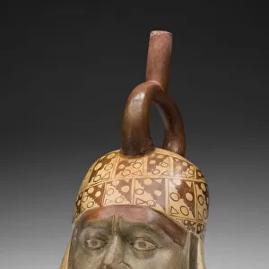 Portrait Vessel of a Ruler, 100 B. C. / A. D. 500. Creator: Unknown