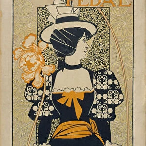 Salon Pedal (Advertising Poster), 1897. Artist: Riquer Inglada, Alejandro de (1856-1920)