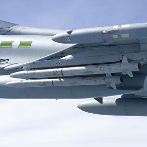 ASRaM Missiles Fitted to RAF Typhoon Jet
