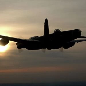 Avro Lancaster with RAF Battle of Britain Memorial Flight