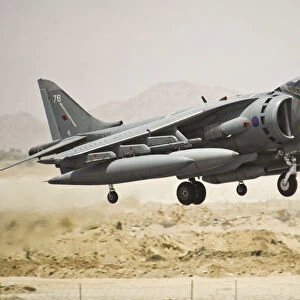 GR9 Harrier at Kandahar Airfield