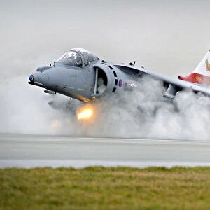Harrier GR9 Lands at RAF Cottesmore Following Retirement from Service