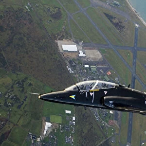 Hawk Aircraft over RAF Valley