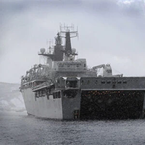 HMS Albion in Norway