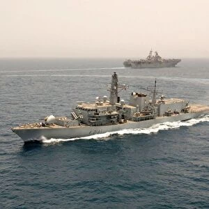 HMS Argyll in the Gulf