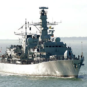HMS Lancaster Returns to Portsmouth
