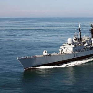 HMS York on deployment in the Far East