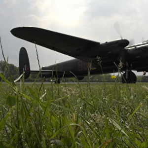 The Lancaster PA474, part of the Battle of Britain Memorial Flight, took part in