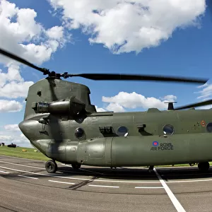 Mk3 Chinook Helicopter at RAF Odiham